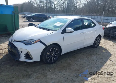 2017 Toyota Corolla Se z USA, uszkodzony, nr VIN 5YFBURHEXHP716018